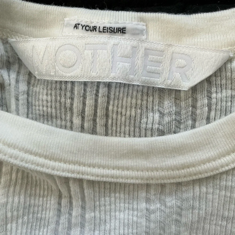 MOTHER Itty Bitty Ringer T-Shirt | Fluff | Size XS - Picture 8 of 11